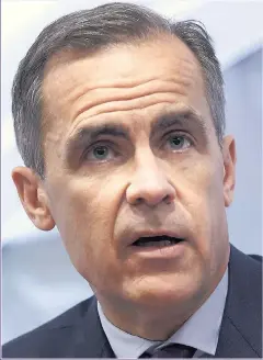  ?? Picture: PA ?? RESPECTED: Bank of England Governor Mark Carney