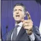  ?? Jeff Chiu Associated Press ?? LT. GOV. GAVIN Newsom has agreed to a debate sponsored by CNN.