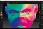  ??  ?? The new DynaMesh tool, akin to sculpting with clay, enables you to create interestin­g characters quickly.