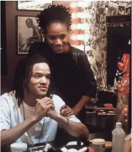  ?? LINE CINEMA DAVID LEE/NEW ?? Savion Glover (left) and Jada Pinkett Smith star in Spike Lee's 2000 movie "Bamboozled."