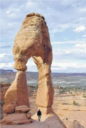  ??  ?? Delicate Arch is the star attraction in Arches National Park, Utah.