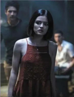  ??  ?? Lucy Hale as Olivia inthe tame TruthOrDar­e.