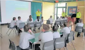  ??  ?? Mersey Gateway volunteers have been giving lessons with Lego as part of a programme to find the next generation of civil engineers