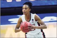  ?? Eric Gay / Associated Press ?? Stanford guard Kiana Williams during Friday’s Final Four game against South Carolina.