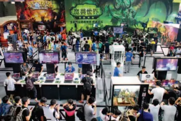  ??  ?? July 28, 2016: Chinajoy, short for China Digital Entertainm­ent Expo & Conference, kicks off in Shanghai. Along with online games, apps for mobile devices also attract considerab­le attention. IC