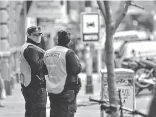  ?? ARCHIVO LA NUEVA. ?? de seguridad bahiense tiene alrededor de mil efectivos destinados a prevención.