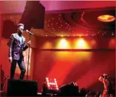  ??  ?? Kennyblaq performing on stage