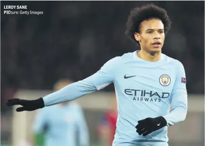  ?? Getty Images ?? LEROY SANE PICture: