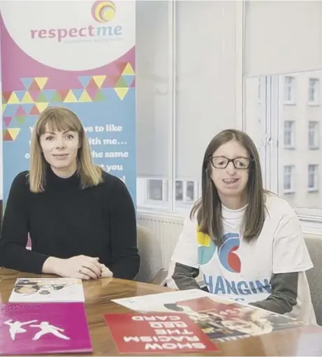  ??  ?? 0 Jordan Allison of Show Racism the Red Card, Katie Ferguson of respectme and Lucy Ritchie of Changing Faces have come together for Celebrate Difference