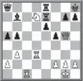  ??  ?? POSITION AFTER 33...KH8