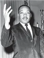  ??  ?? Martin Luther King