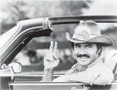  ?? ABC ?? Burt Reynolds in Smokey and the Bandit II in 1982.