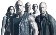  ?? CONTRIBUTE­D ?? The crew heads back to the streets in ‘The Fate of the Furious’.