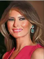  ??  ?? Inappropri­ate?: The statement in Melania’s suit raised questions about ethics.