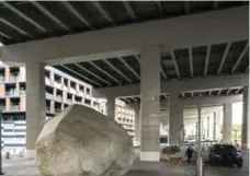  ?? MARCUS OLENIUK/TORONTO STAR ?? Fort York visitors centre: The new building’s entrance opens into the cathedral-like space under the Gardiner at 177 Fort York Blvd.