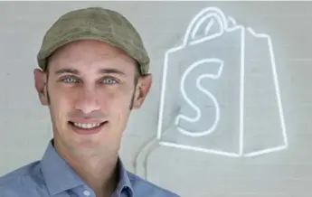  ?? PAUL CHIASSON/THE CANADIAN PRESS FILE PHOTO ?? Shopify CEO Tobias Lutke told analysts the company sells an ecommerce platform, not business opportunit­ies.