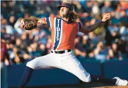  ?? SCHUERMAN/VIRGINIAN-PILOT
BILLY ?? In his last four starts for Triple-A Norfolk, Orioles prospect DL Hall has struck out 40 batters, walked eight, allowed eight hits and given up only one earned run.