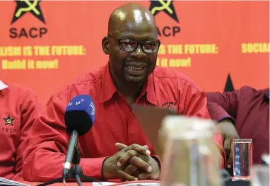  ?? PICTURE: DUMISANI SIBEKO ?? IGNORED: SACP first deputy general secretary Solly Mapaila believes since it called on President Jacob Zuma to resign, the alliance has been sidelined by the ANC.