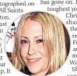  ??  ?? ROW Nicole Appleton