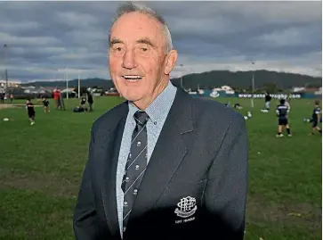  ?? NICHOLAS BOYACK ?? Former All Blacks captain Andy Leslie does not care what sport kids play, as long as they are play something. As President of the New Zealand Amateur Sport Associatio­n, he wants to make sure amateur sport remains relevant.