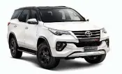  ??  ?? Toyota Kirloskar Motor rolled out the new Toyota Fortuner TRD limited edition starting at `34.98 lakh.