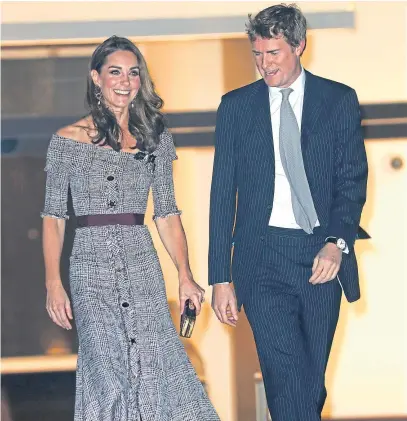  ?? Picture: Getty Images. ?? Catherine, Duchess of Cambridge and V&amp;A director Tristram Hunt. Right: Some of the photos from the exhibition.