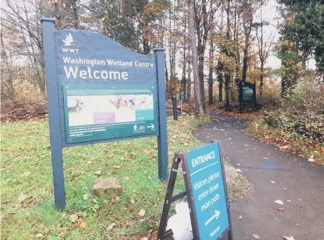  ??  ?? Washington Wetland Centre has reported encouragin­g numbers of visitors since reopening.