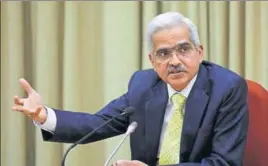  ?? REUTERS/FILE ?? Shaktikant­a Das, the new Reserve Bank of India governor