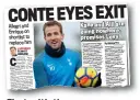  ??  ?? First with the news: yesterday’s Sportsmail