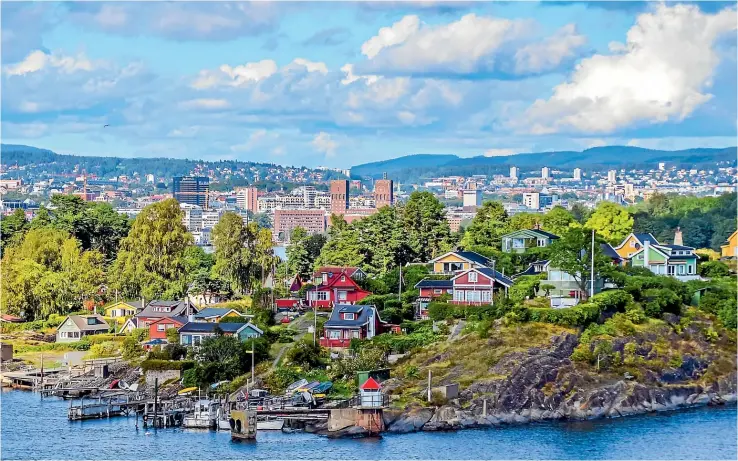  ??  ?? Oslo is the holder of the European Green Capital Award 2019.