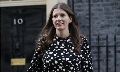  ?? Photograph: Stefan Rousseau/PA ?? Michelle Donelan, the new secretary of state for the the new Department for Science, Innovation and Technology, in Downing Street on 7 February.