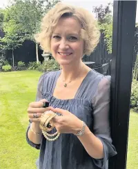  ??  ?? Jewellery expert Helen Dimmick