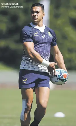  ?? Picture: Gallo Images ?? CHESLIN KOLBE