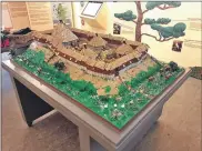  ??  ?? The 35,000-piece LEGO model is on display at Ben Nevis Visitor Centre.