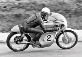  ??  ?? TOP: Colin Seeley and passenger Wally Rawlings on their way to winning the 1964 Dutch Grand Prix on a Camathias BMW
ABOVE LEFT: Derek Minter on a Seeley Matchless G50, Mallory Park, 1966
ABOVE RIGHT: John Cooper with a Seeley Yamaha Yamsel. It proved a winning blend