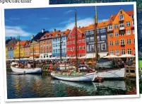  ??  ?? POSTCARD PRETTY: Nyhavn and, right, the spectacula­r Aurlandsfj­ord