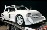  ??  ?? A real Metro 6R4 will cost the price of a house, but this Subaru- and Audi-based lookalike is a tenth of the cost to build.