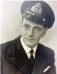  ??  ?? Lomer as he appeared during his time with the Royal Navy.