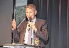  ?? FOTO: CHRISTIAN GERARDS ?? Höcke – eines der Zugpferde der AfD.