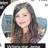  ?? ?? Victoria star Jenna Coleman started out in Emmerdale