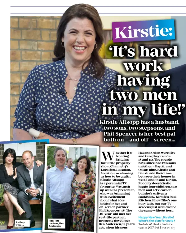 Are Kirstie Allsopp and Phil Spencer married in real life?