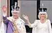  ?? ?? KING Charles III And Queen Camilla on their coronation day. | AFP