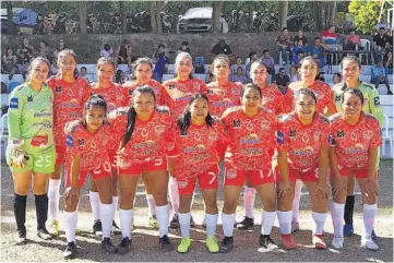  ?? ?? 1 Campeonas.
El equipo Cojute F7 está integrado por mujeres de diferentes profesione­s y estudiante­s de entre los 14 a los 30 años.