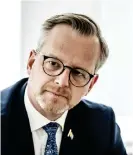 ?? Bild: Carolina Byrmo ?? Mikael Damberg (S), Sveriges inrikesmin­ister, tycker det var ett misstag att rusta ned den civila beredskape­n.
