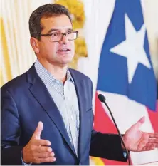  ?? tonito.zayas@gfrmedia.com ?? NADA CLARO. De no prevalecer en la gobernació­n, Pierluisi admitió desconocer qué hará al renunciar al bufete O’Neill & Borges, donde laboraba.