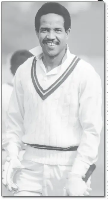  ??  ?? Sir Garfield Sobers is widely considered the greatest all-rounder to ever play the game of cricket.