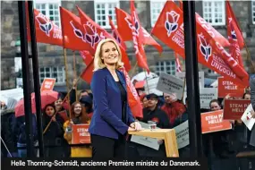  ??  ?? Helle Thorning-Schmidt, ancienne Première ministre du Danemark.