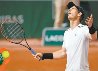  ??  ?? El británico Andy Murray, en el duelo ante Martin Klizan