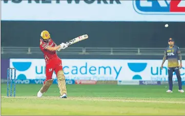  ?? ?? Punjab Kings captain KL Rahul scored a match-winning 67 against Kolkata Knight Riders in Dubai on Friday.