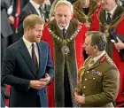  ?? GETTY IMAGES ?? Prince Harry, Duke of Sussex, at The Guildhall in London for the 12th annual Lord Mayor’s Big Curry lunch in aid of three national charities: ABF The Soldiers’ Charity, the Royal Navy and Royal Marines Charity and the Royal Air Force Benevolent Fund on April 4, 2019.